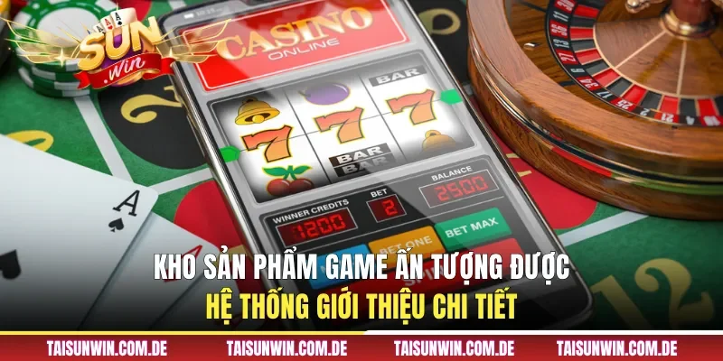 Danh sách kho game được giới thiệu trên cổng game